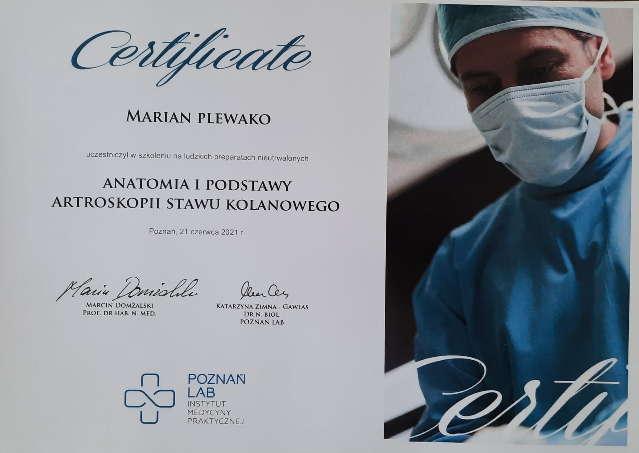 Kolano_certyfikat